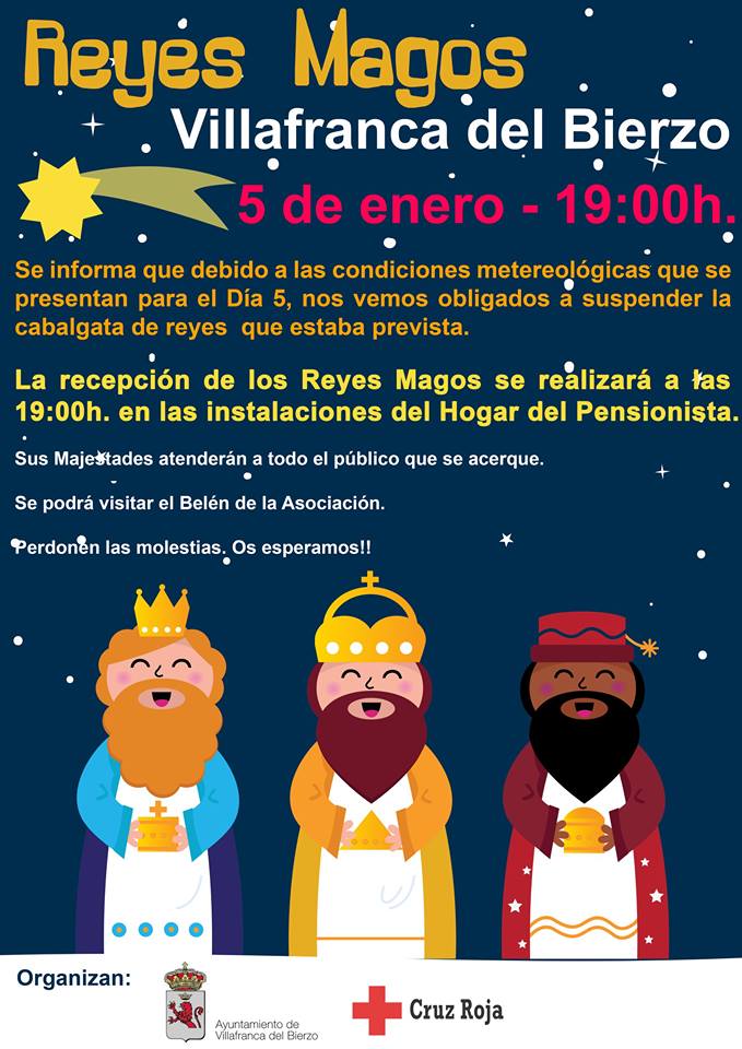 Los Reyes Magos en Villafranca de Bierzo