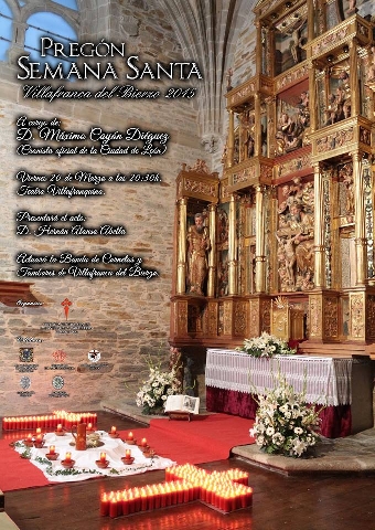 Pregón Semana Santa Villafranca del Bierzo 2015