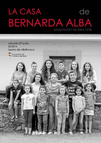 Foto de La Casa de Bernarda Alba en el Teatro Villafranquino