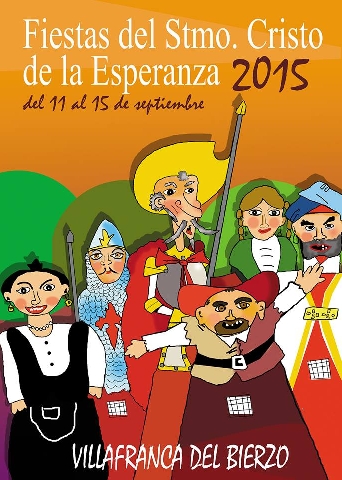 Cartel ganador para las Fiestas del Stmo. Cristo de la Esperanza 2015