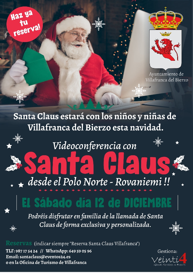 Foto de ¡Santa Claus y los Reyes Magos visitarán a los niños de Villafranca!