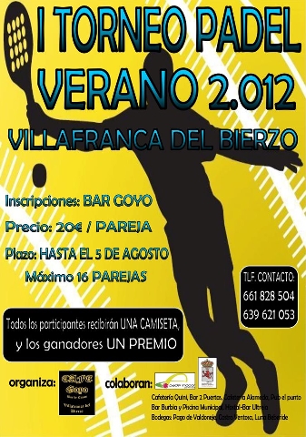 Foto de I Torneo Padel 2012 en Villafranca del Bierzo
