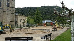Foto de Obras de mejora en el Parque Infantil