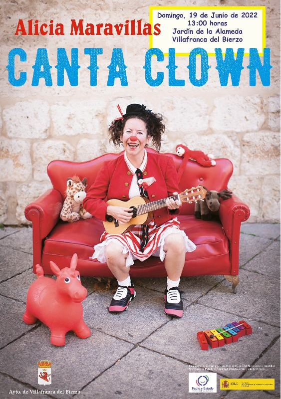 Foto de Canta clown en el Jardín de la Alameda