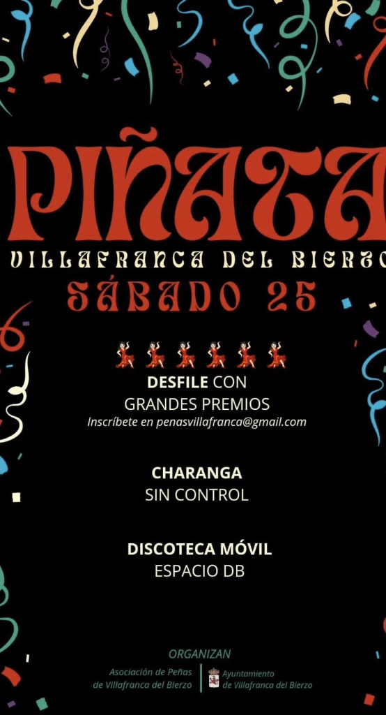 Foto de Carnaval 2023 | Villafranca del Bierzo celebra el sábado de Piñata con actividades para todos