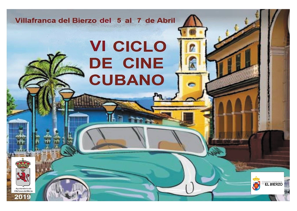 Cartel y Programa del VI CICLO DE CINE CUBANO