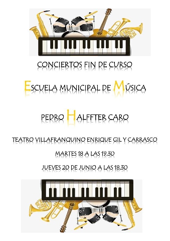 Conciertos Fin de Curso Escuela Municipal de Música