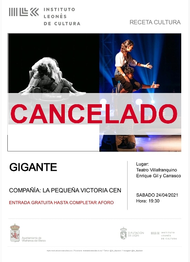 Foto de Comunicado cancelación Obra Teatro