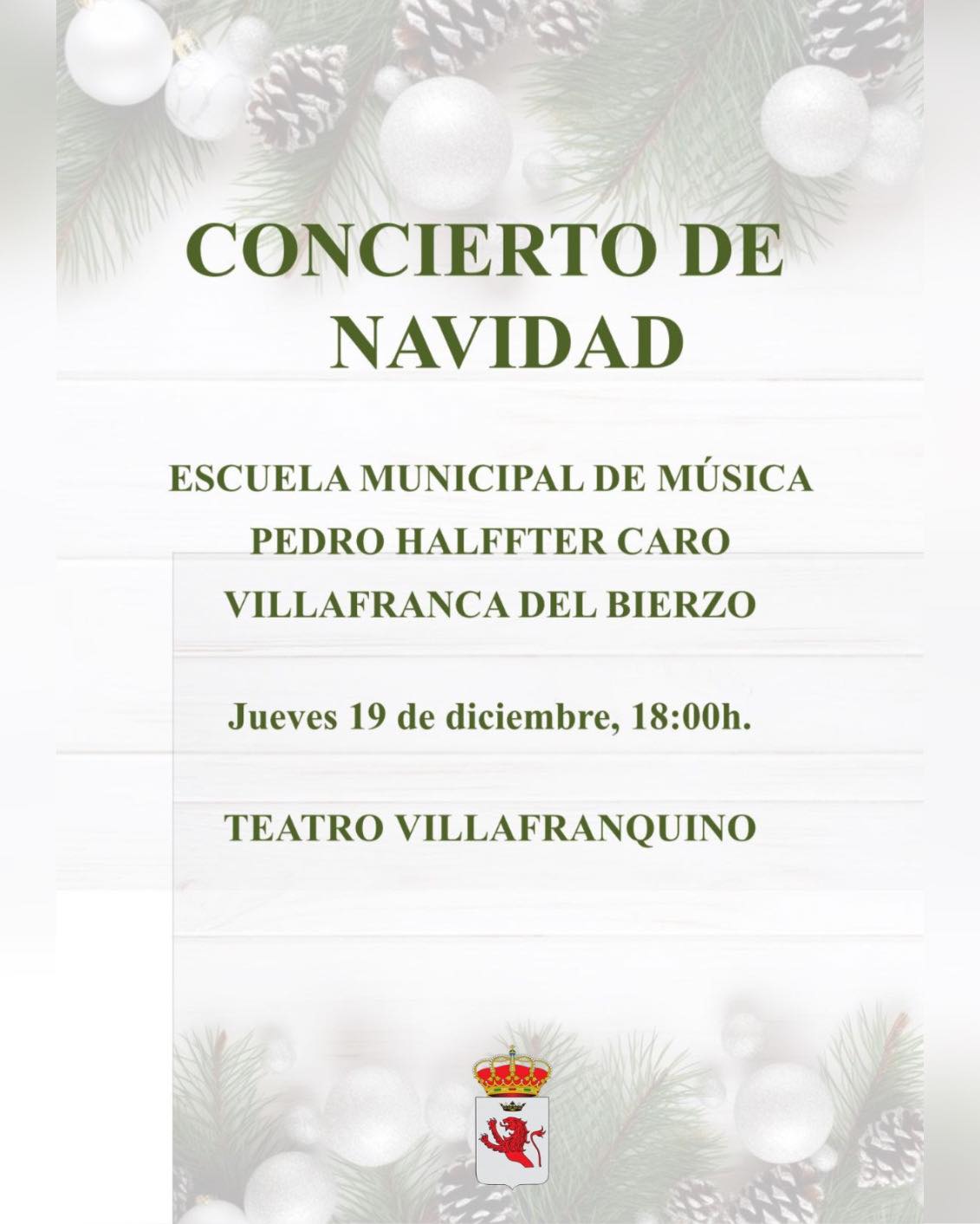 Foto de Concierto de Navidad de la Escuela Municipal de Música Pedro Halffter Caro