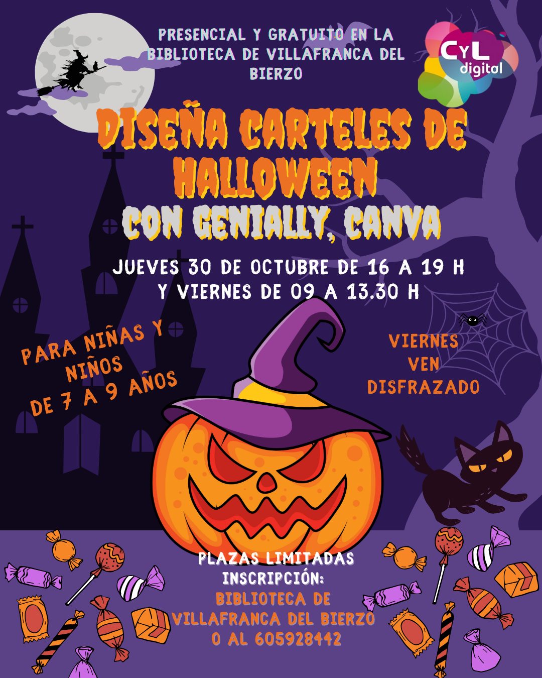 Foto de Diseña Carteles de Halloween