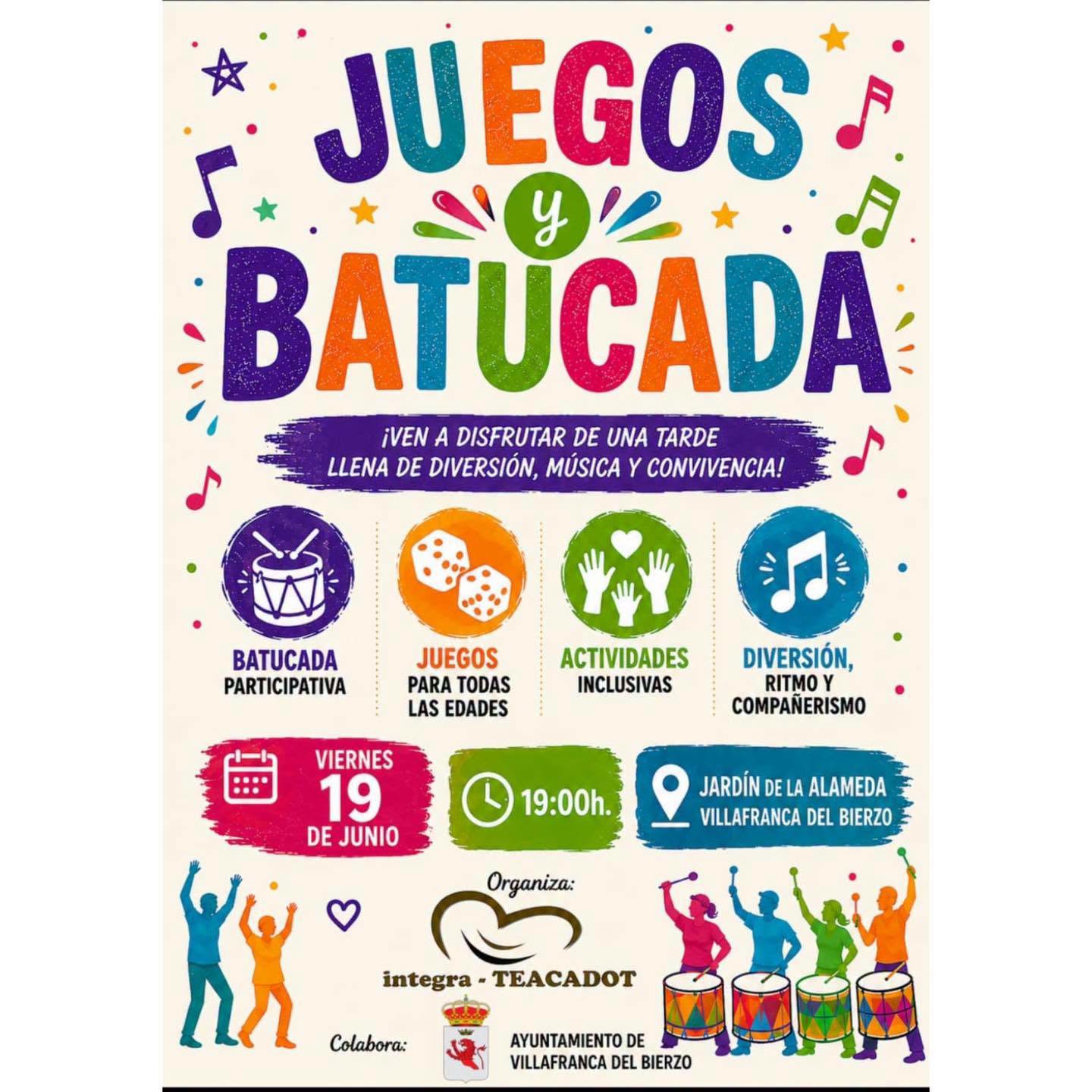 Foto de JUEGOS Y BATUCADA