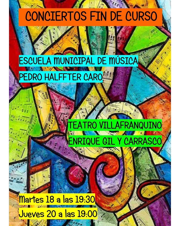 Foto de Conciertos fin de curso de la Escuela Municipal de Música