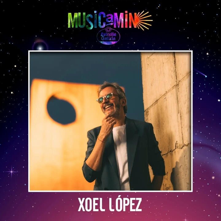 Foto de Xoel López sustituto de lujo de Dorian en el Festival Musicamino