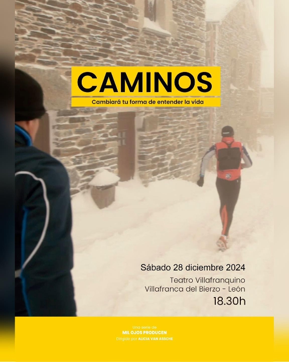 Foto de Documental “Caminos” en el Teatro Villafranquino